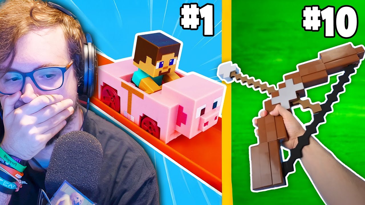 PRODOTTI MINECRAFT CHE NON SAPEVI ESISTESSERO! (Minecraft Products Reaction)
