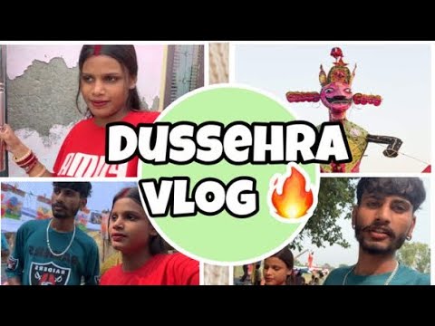 Aaj dekhn gye assi dusehra 🥰❤️|| Full kita enjoy 🥳|| Dekho doremon vi lai ke aaye😂|| watch now