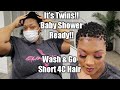 Wash & Go on 4C Hair | How to Define Natural Curls