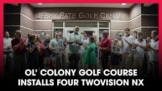 Ol' Colony Golf Course in Alabama Installs TwoVisionNX GOLFZON Simulators