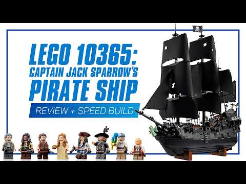 LEGO 10365: Captain Jack Sparrow's Pirate Ship - IN-DEPTH REVIEW