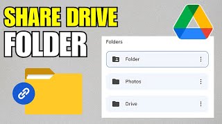 How To Share Link of Google Drive Folder
