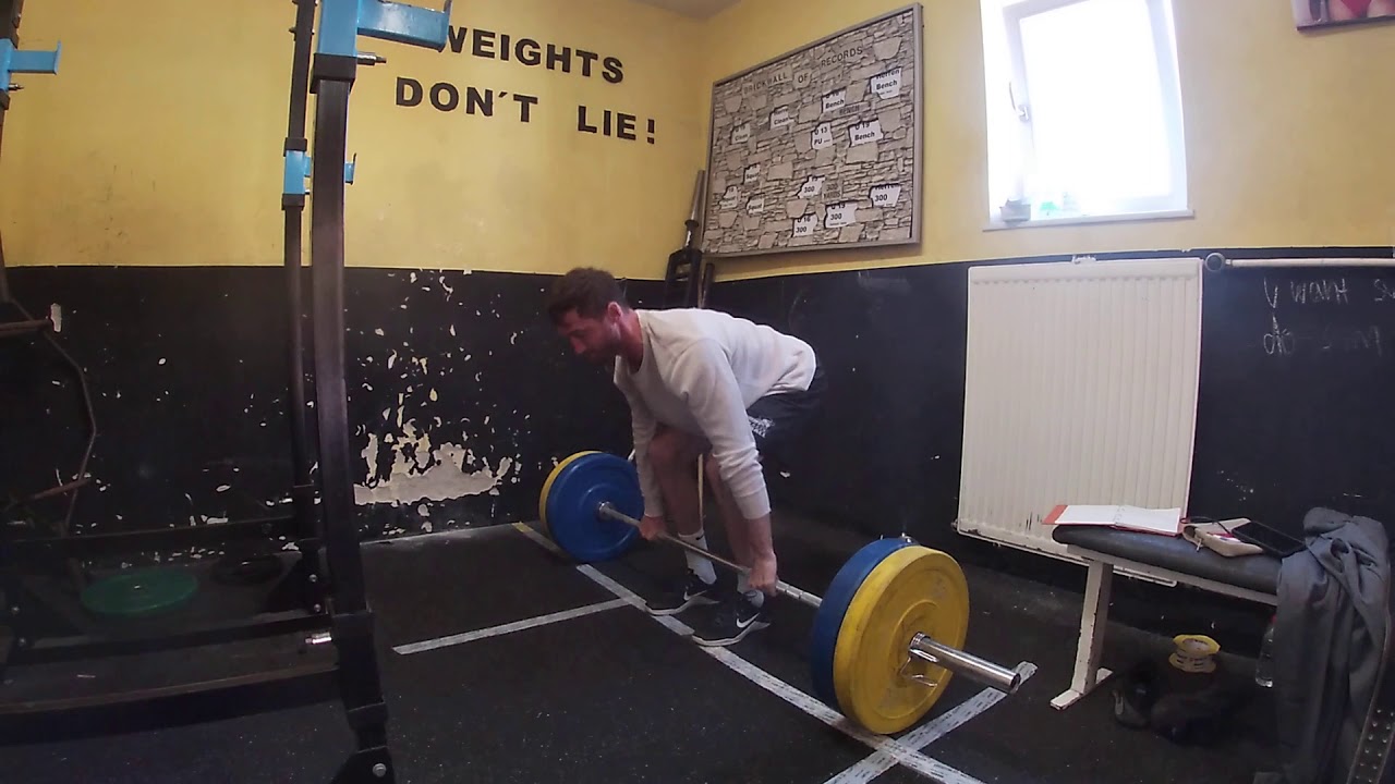 BARBELL ROWS 90 KG YouTube