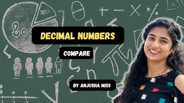DECIMALS Made Easy! Compare Decimals | Simple Explanation with Real Life Example | Anjusha Miss
