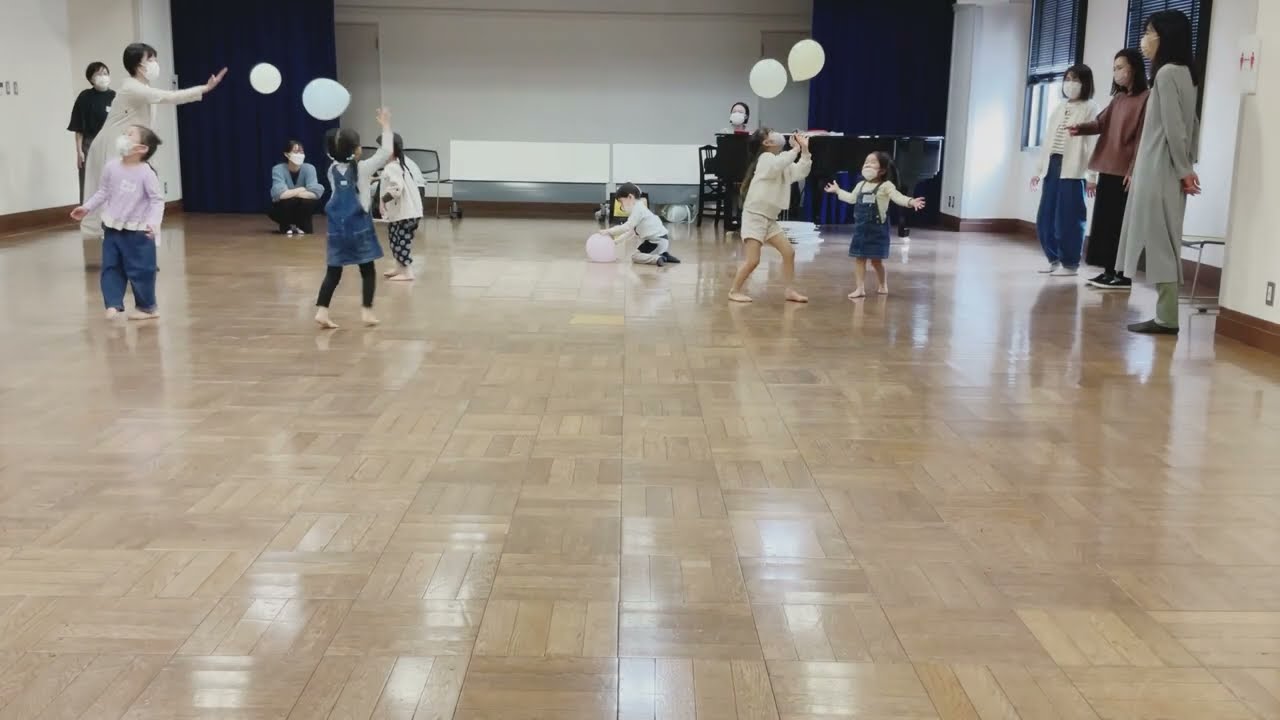 2022年3月30日　リトミック：未就学児クラス