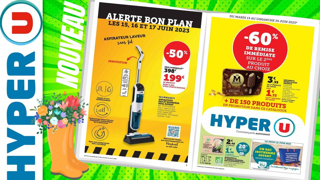 catalogue HYPER U du 13 au 25 juin 2023 💝 ALERTE BON PLAN - FRANCE ...