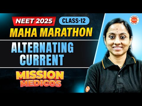 Alternating Current Class 12 in ONE SHOT | Complete Physics Marathon | NEET 2025 | KRD Ma'am