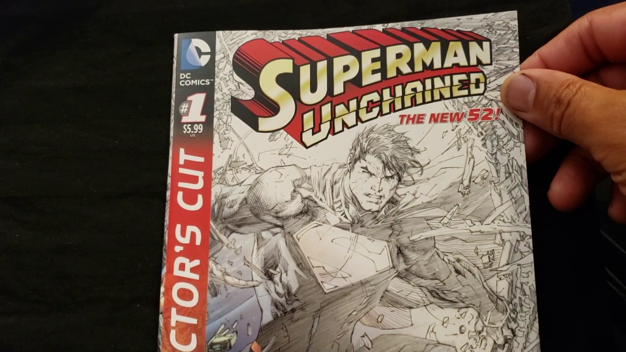 Superman Unchained Director's Cut! Jim Lee