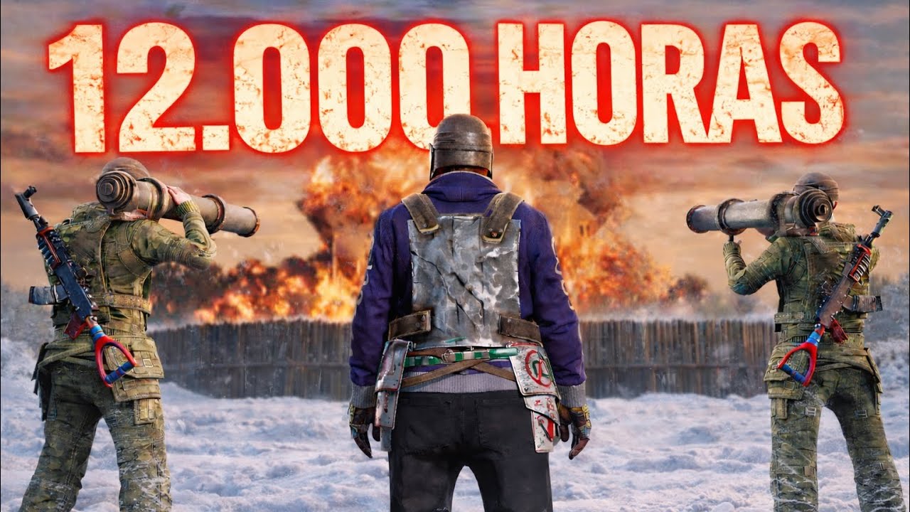 Como um TRIO de 12 MIL HORAS sobrevive no dia do WIPE (RUST MOVIE)