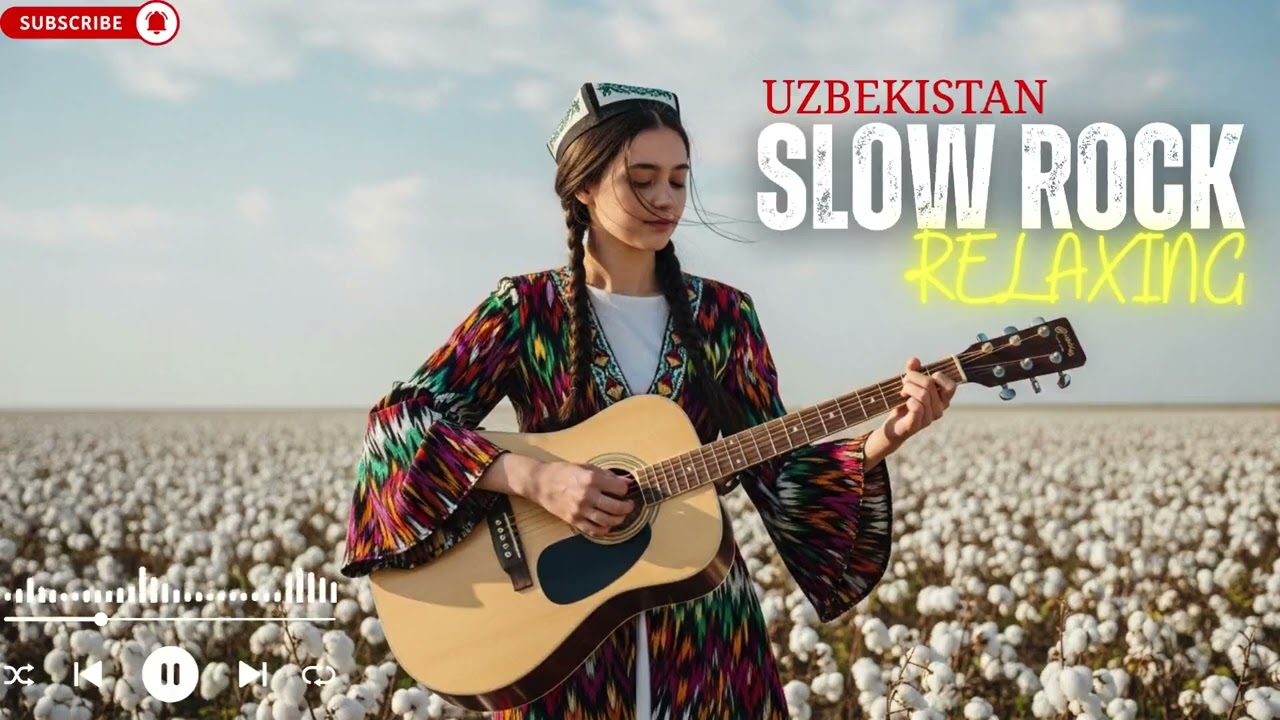Uzbek Chill Rock Mix 2026 🌙 Relaxing Uzbekistan Slow Rock Playlist
