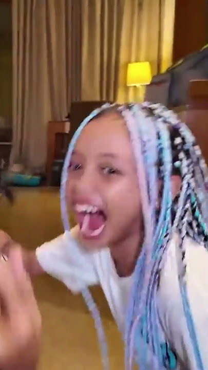 LEIKA COPOTIN KEPANGNYA, RAMBUNYA JADI LUCU BANGET!!! 🤣🤣#leika #shorts