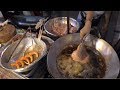 Thailand Street Food in Patong, Phuket. Banzaan Night Market