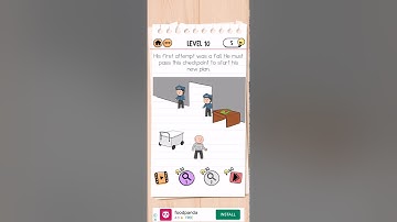 Brain test 2 Prison Escape Level 10 he must pass this checkpoint to start his Walkthrough Solution