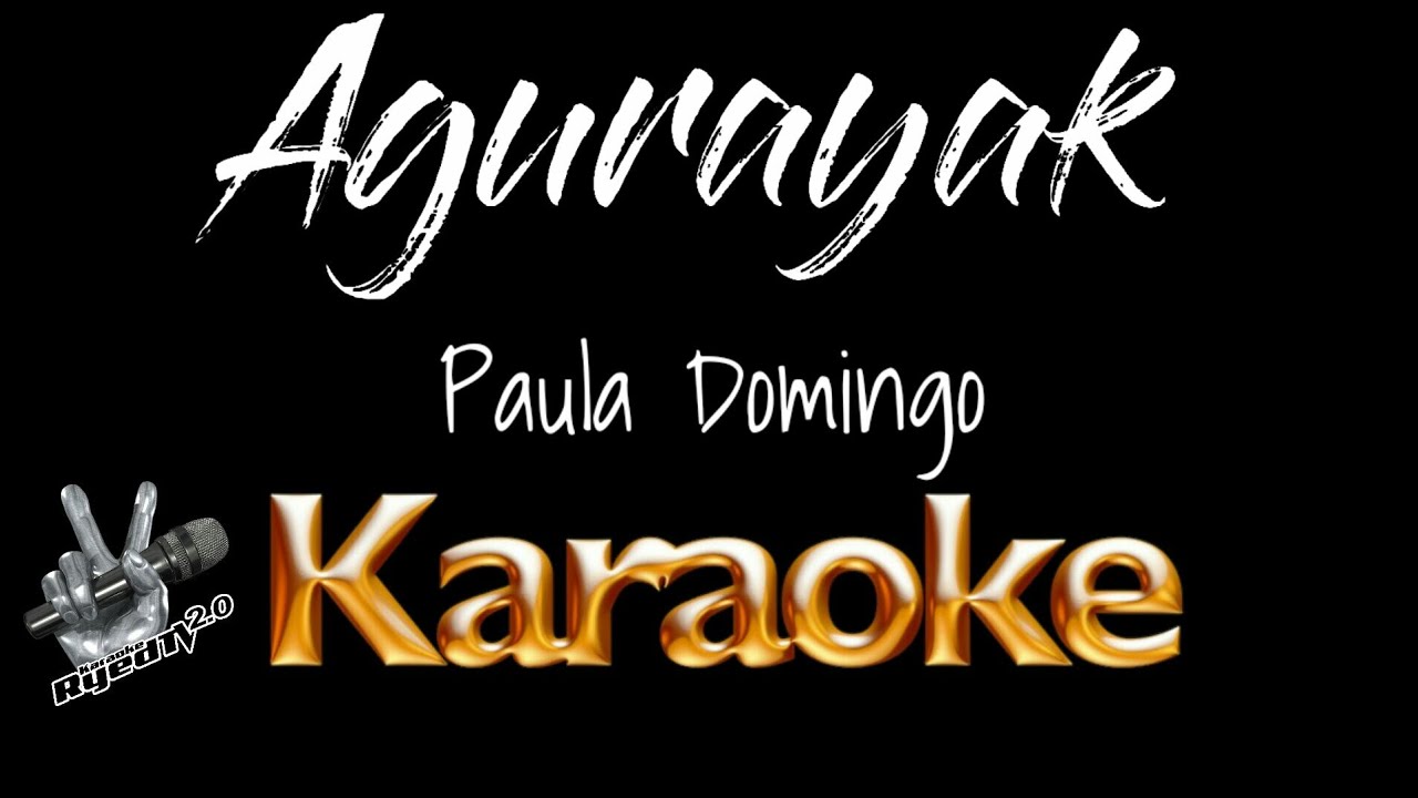 Agurayak Karaoke Ilocano Song by Paula Domingo RyedTV2.0 Karaoke