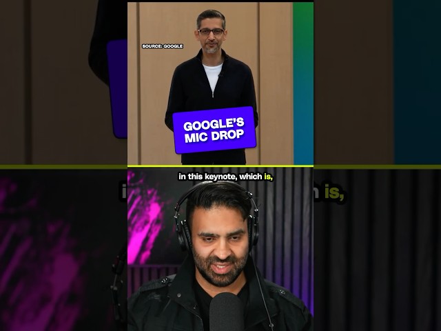 Google I/O search mic drop #Vergecast