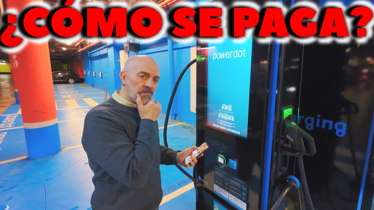 Cómo se PAGA la recarga pública de un COCHE ELÉCTRICO