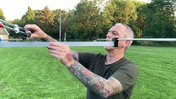 2E0ERO quick deployment beams, Folds up small ready in minutes!