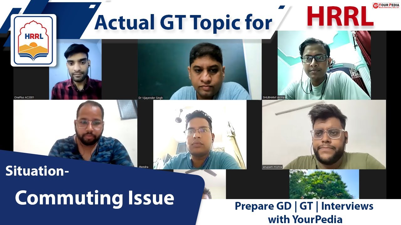 Actual GT Topic for HRRL | HRRL | Group Task | Start HRRL GT & Interview Preparation with YourPedia