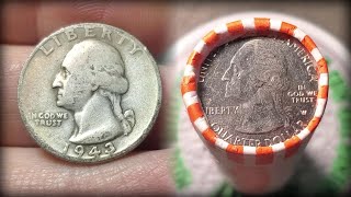 GREAT QUARTER HUNT!!! (COIN ROLL HUNTING)