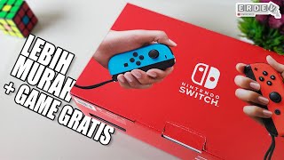 BELI NINTENDO SWITCH MURAH GAMENYA GRATISAN SEMUA! - Unboxing Nintendo Switch V2 di Tahun 2022 screenshot 5