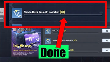 Send a quick team up invitation | how to Send a quick team up invitation