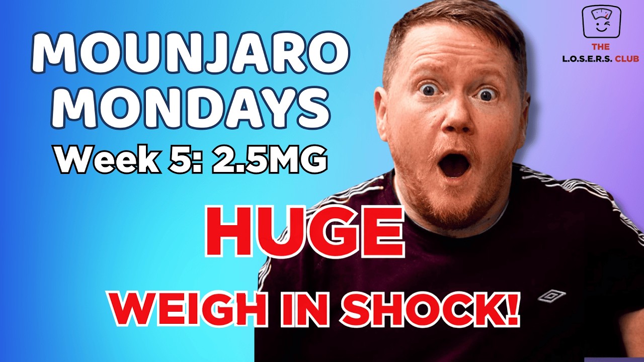 Mounjaro, 5-я неделя… Мы этого НЕ ожидали 😳 | Шокирующее взвешивание