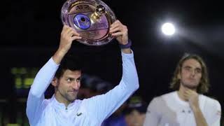 Novak Djokovic wins Astana Open final to claim 90th ATP title.