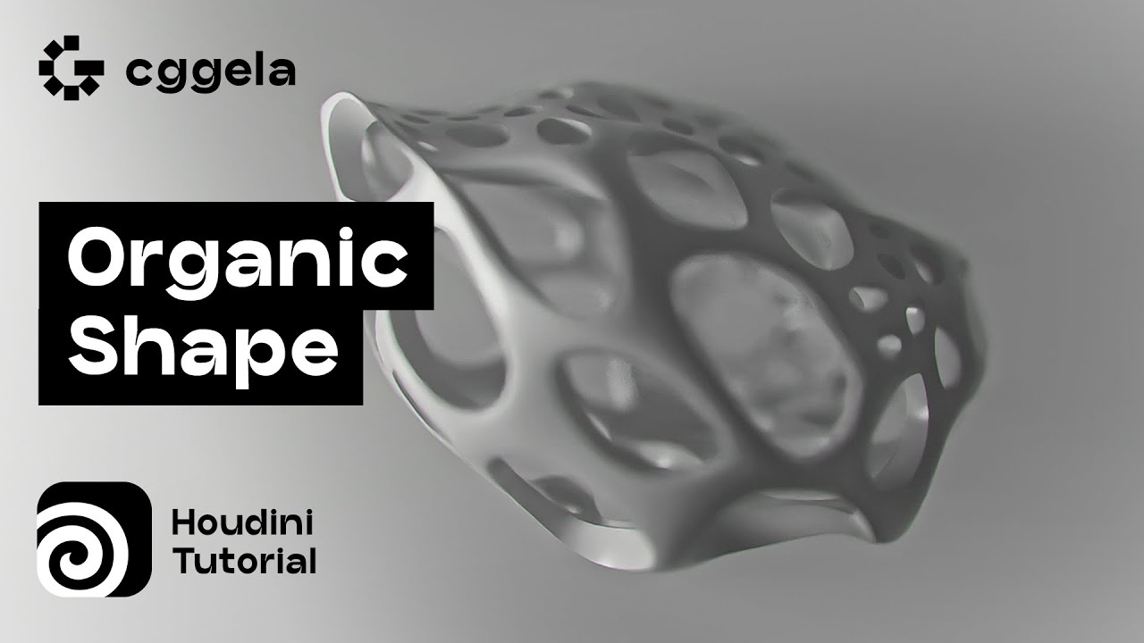 Houdini Tutorial Creating Organic Shape - YouTube