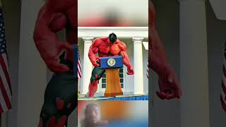 RED HULK First Transformation Details 🤯😱#shorts #marvel #mcutheories #ironman #hulk #spidey