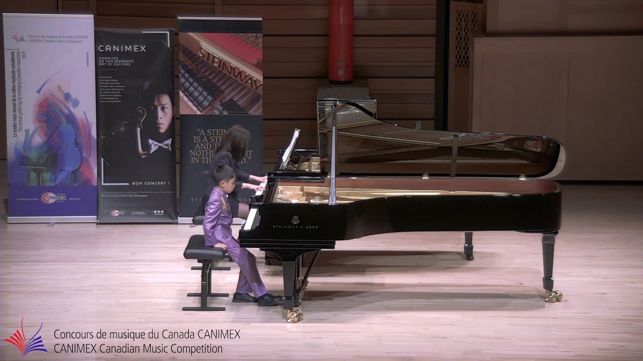 Zhiwen Zheng perform Haydn Concerto Hob. XVIII:11 in 2019 CMC National Final. Win 1st Place