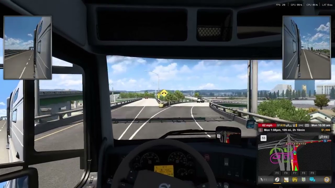 💼 Special cargo transport mission with limited time – american truck simulator