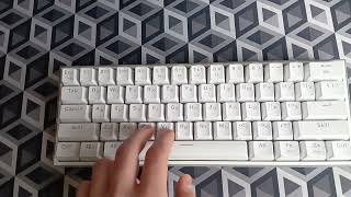 Мини обзор на клавиатуру Redragon fizz617
