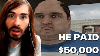 Moistcr1tikal reacts Man spends $50,000 on a single gmod server