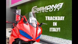 TRACKDAY with my 2025 Panigale V2 at Cremona Circuit