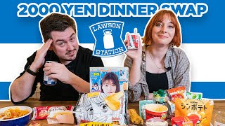 Japanese Lawson Convenience Store Food Swap ft. @AbroadinJapan