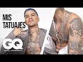 Rauw alejandro nos explica el significado de sus tatuajes  tattoo tour   gq mxico y latinoamrica