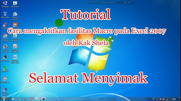 Aktivasi Fitur Macro Pada Microsoft Excel 2007