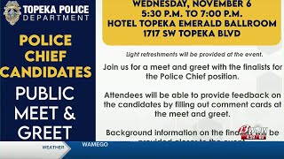 City of Topeka closes police chief application