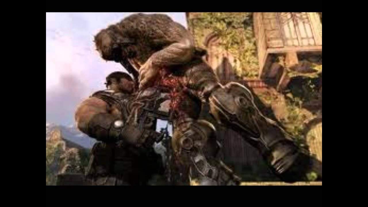 GEARS OF WAR 3 cancion triste MAD WORLD YouTube