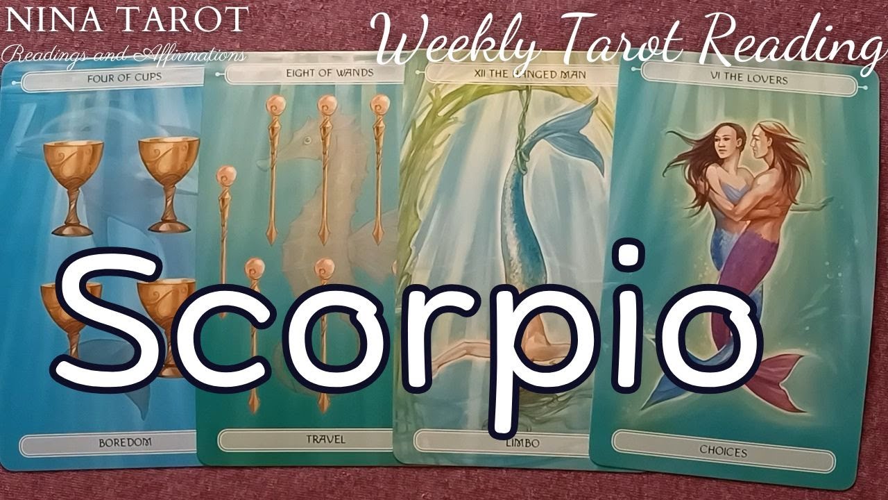 Scorpio Tarot🌟A Reunion & Communicating Clearly with Your Soul Mate after a Long Period of Waiting🌟