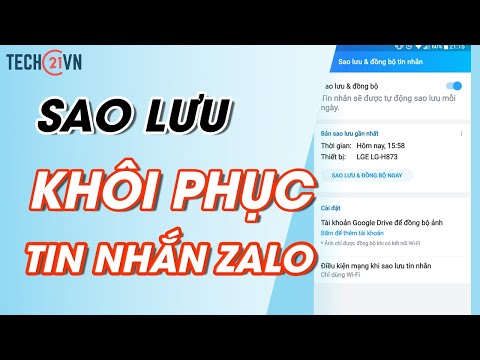 Video Cách sao lưu và khôi phục tin nhắn Zalo trên điện... - youtube