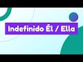 Él / ella Indefinido form - Quiz