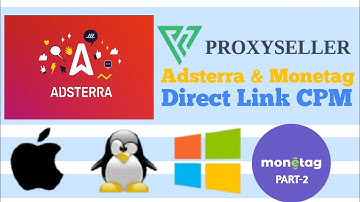 Adsterra CPM | Monetag Direct Link Earning | Adsense High CPM Course PART-2