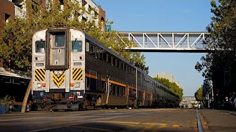Amtrak and Union Pacific Street Running Trains!