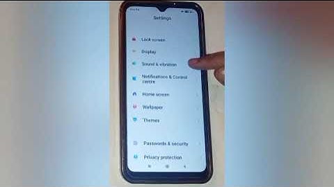 How to on lock screen sound in redmi 9i sport,on lock screen sound setting
