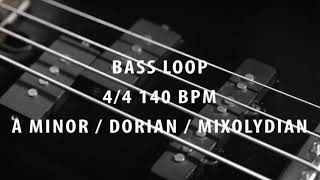 Bass loop #2 - Am 140 BPM