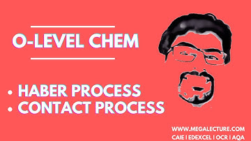 Live Class - O-level, IGCSE, GCSE Chemistry - Haber Process - Contact Process