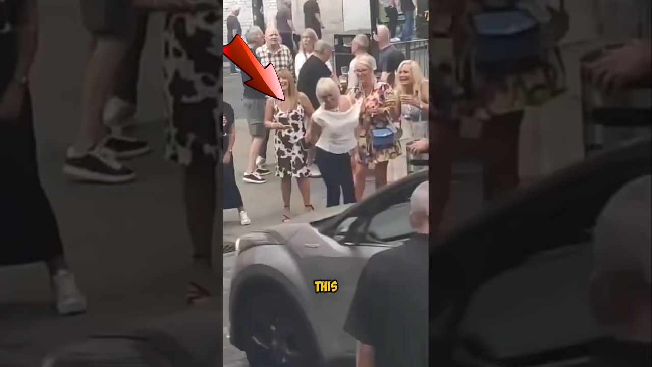 Mischievous Grandma Rides Automatic Barrier! 😂 