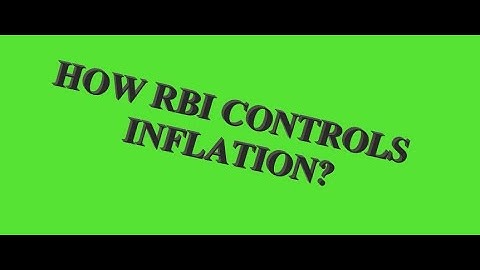 How RBI controls Inflation? | CRR | SLR |Repo Rate|OMOs