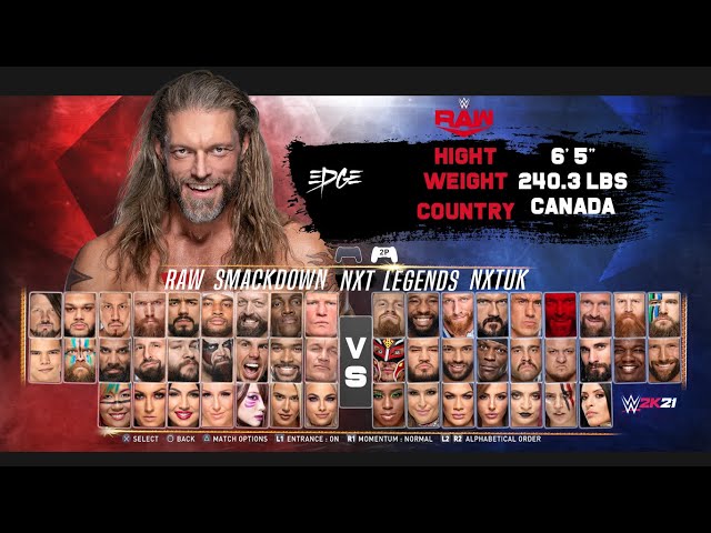 WWE 2K22 roster list: All wrestlers from RAW, SmackDown & NXT